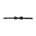 Dolce & Gabbana Black Silk Fantasy Adjustable Neck Men Papillon Bow Tie