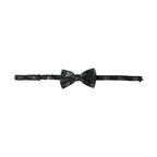 Dolce & Gabbana Multicolor Fantasy Floral Silk Adjustable Neck Men Bow Tie
