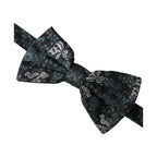 Dolce & Gabbana Multicolor Fantasy Floral Silk Adjustable Neck Men Bow Tie
