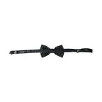 Dolce & Gabbana Multicolor Fantasy Floral Silk Adjustable Neck Men Bow Tie