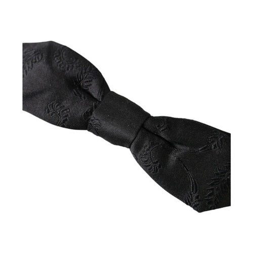 Dolce & Gabbana Multicolor Fantasy Silk Adjustable Neck Bow Tie