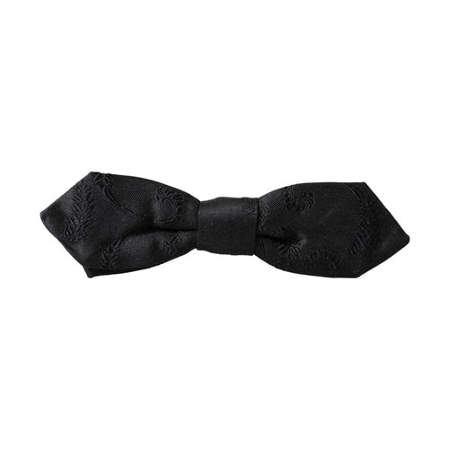 Dolce & Gabbana Multicolor Fantasy Silk Adjustable Neck Bow Tie
