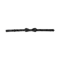 Dolce & Gabbana Black Silk Jacquard Adjustable Neck Men Bow Tie