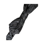 Dolce & Gabbana Black Silk Jacquard Adjustable Neck Men Bow Tie