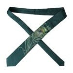 Dolce & Gabbana Green Printed 100% Silk Adjustable Men Tie