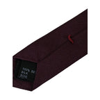 Dolce & Gabbana Bordeaux Solid 100% Silk Adjustable Men Tie