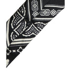 Dolce & Gabbana Black Patterned 100%Silk Adjustable Tie
