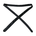 Dolce & Gabbana Black Solid 100% Silk Adjustable Tie
