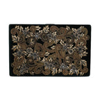 Dolce & Gabbana Black Velvet Gold Frame Clutch Evening Party Purse Bag