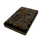 Dolce & Gabbana Black Velvet Gold Frame Clutch Evening Party Purse Bag