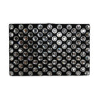 Dolce & Gabbana Black Velvet Crystal Clutch Evening Party Purse Bag