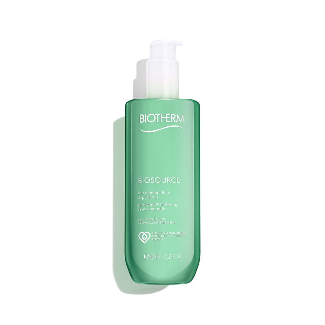 Biotherm Biosource Purifying &amp; Make-Up Removing Milk 400Ml - (Normal Skin) – beauty &amp; skincare essential for daily radiance
