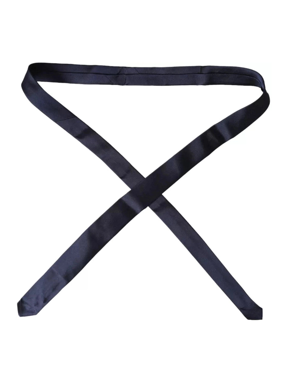 Dolce & Gabbana Dark Blue Silk Skinny Adjustable Tie