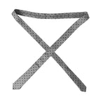 Dolce & Gabbana Black White Dot Fantasy Silk Adjustable Men Tie