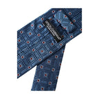 Dolce & Gabbana Blue Patterned 100% Silk Adjustable Men Tie