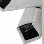 Dolce & Gabbana White Silk Classic Adjustable Men Tie