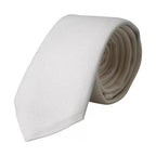 Dolce & Gabbana White Silk Classic Adjustable Men Tie