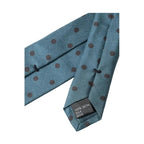 Dolce & Gabbana Green Black Polka Dot Silk Adjustable Men Tie