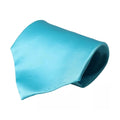 Dolce & Gabbana Light Blue Satin Silk Wide Adjustable Men Tie