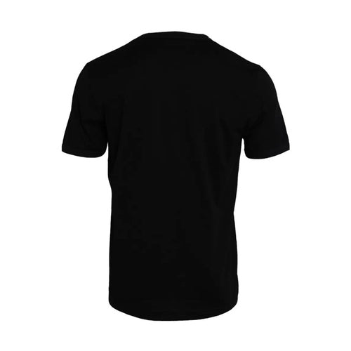 Dolce & Gabbana Black Cotton Round Neck Short Sleeves Men T-shirt