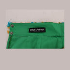 Dolce & Gabbana Multicolor Jacquard Straight Pencil Skirt