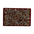 Dolce & Gabbana Red Velvet Gold Frame Clutch Evening Party Purse Bag