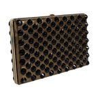 Dolce & Gabbana Gold Crystal Bifold Clutch Evening Party Women Purse Bag