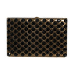 Dolce & Gabbana Gold Crystal Bifold Clutch Evening Party Women Purse Bag