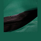 Dolce & Gabbana Green Leather Handbag Clutch Mini Purse Pouch Tablet Case