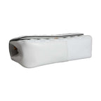 Versace White Mini Nappa Leather Crossbody Shoulder Bag