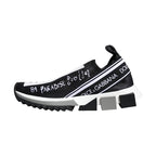 Dolce & Gabbana Black White Sorrento Low Top Sneakers Shoes