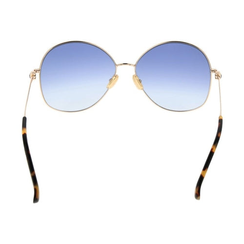 Max Mara Gold Metal Sunglasses