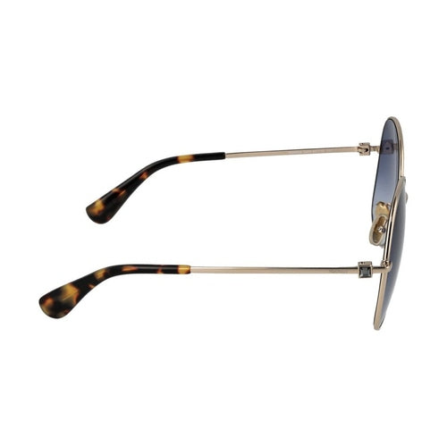 Max Mara Gold Metal Sunglasses