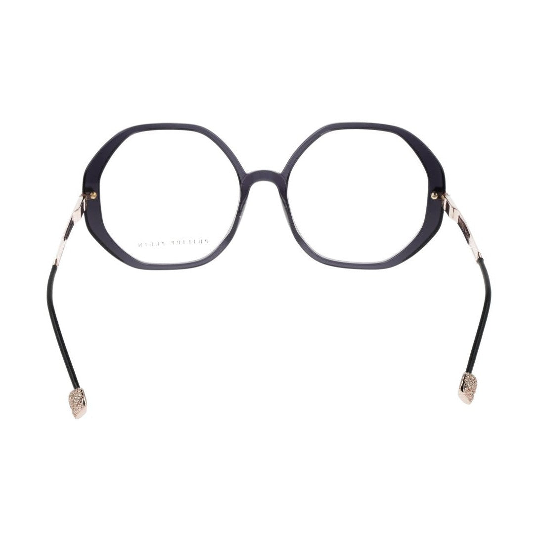Philipp Plein Gray Cellulose Acetate Glasses (Frames)