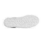 Dolce & Gabbana White Leather Logo Portofino Sneaker Shoes