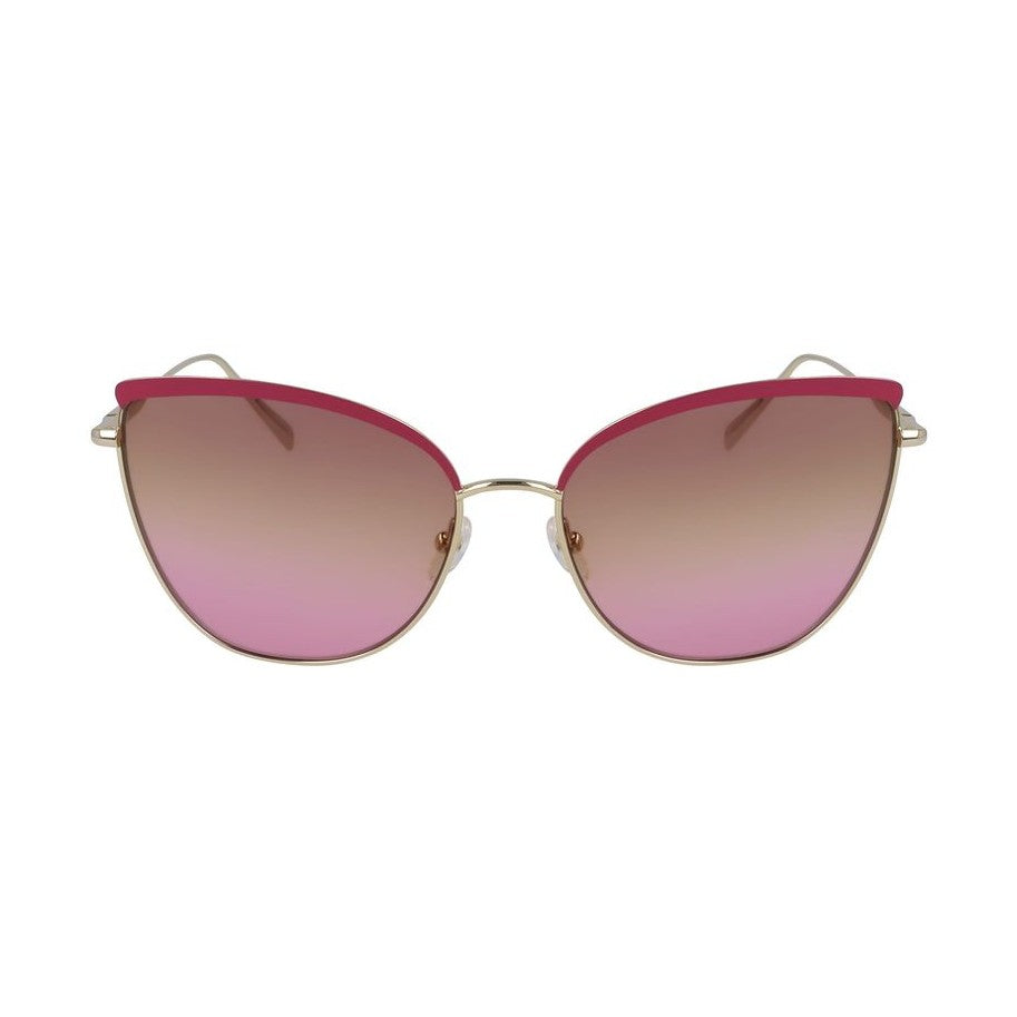 Longchamp Gold Metal Sunglasses