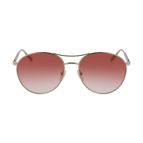 Longchamp Gold Metal Sunglasses