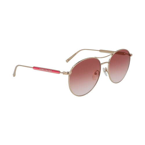 Longchamp Gold Metal Sunglasses