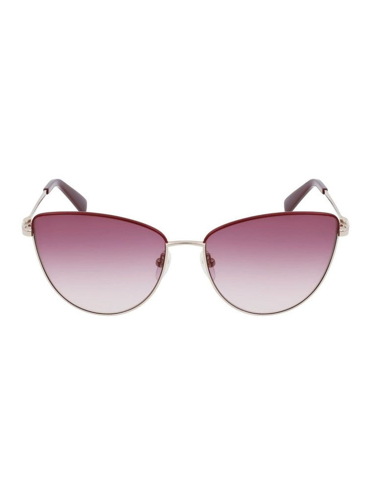 Longchamp Gold Metal Sunglasses