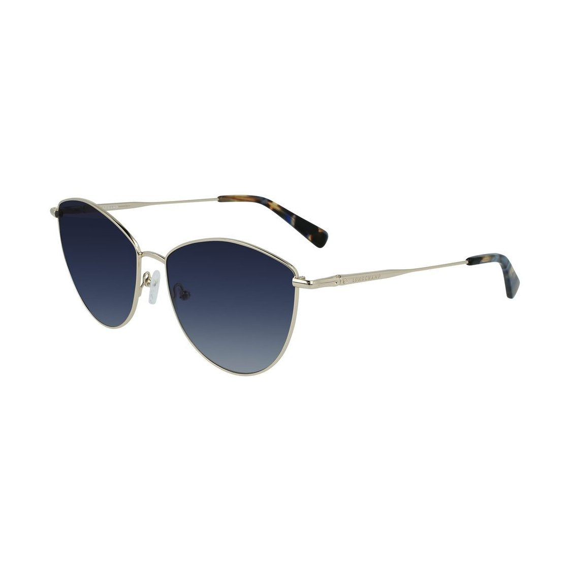 Longchamp Gold Metal Sunglasses