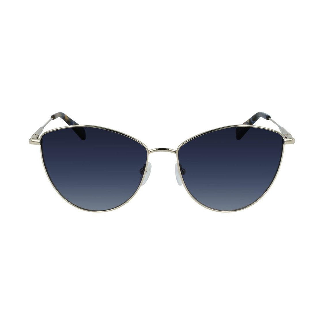 Longchamp Gold Metal Sunglasses