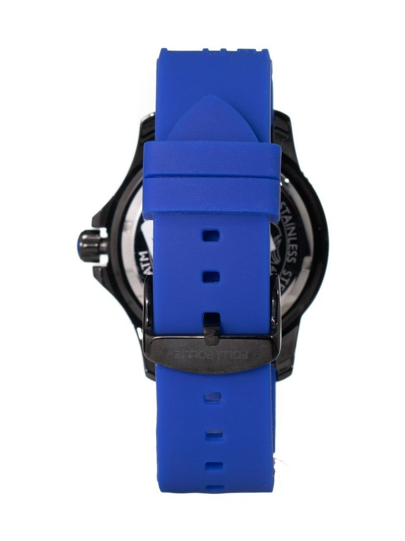Folli Follie Blue Synthetic Sport Watch
