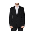 Dolce & Gabbana Black Wool Single Breasted Formal Blazer