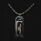 Dolce & Gabbana Black Cotton Necklace Embellished T-shirt
