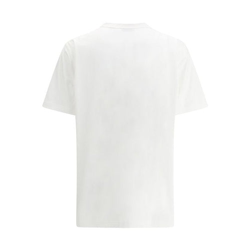 Burberry White Cotton T-Shirt