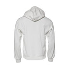 Dolce & Gabbana White Caesar Cotton Hooded Pullover Sweater
