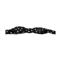 Dolce & Gabbana Black Polka Dots Adjustable Neck Bow Tie