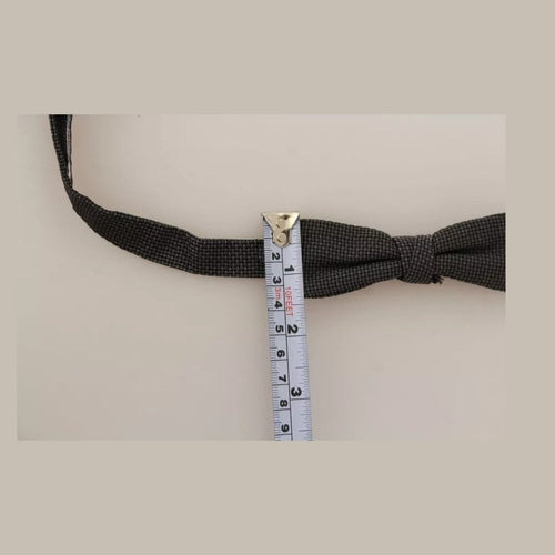 Dolce & Gabbana Gray Pattern Silk Adjustable Neck Bow Tie