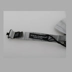 Dolce & Gabbana Light Gray Lining Adjustable Neck Butterfly Bow Tie