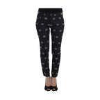 Dolce & Gabbana Blue Key Embroidered Slim Fit KATE Jeans